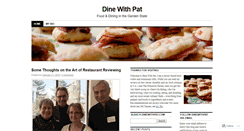 Desktop Screenshot of dinewithpat.com